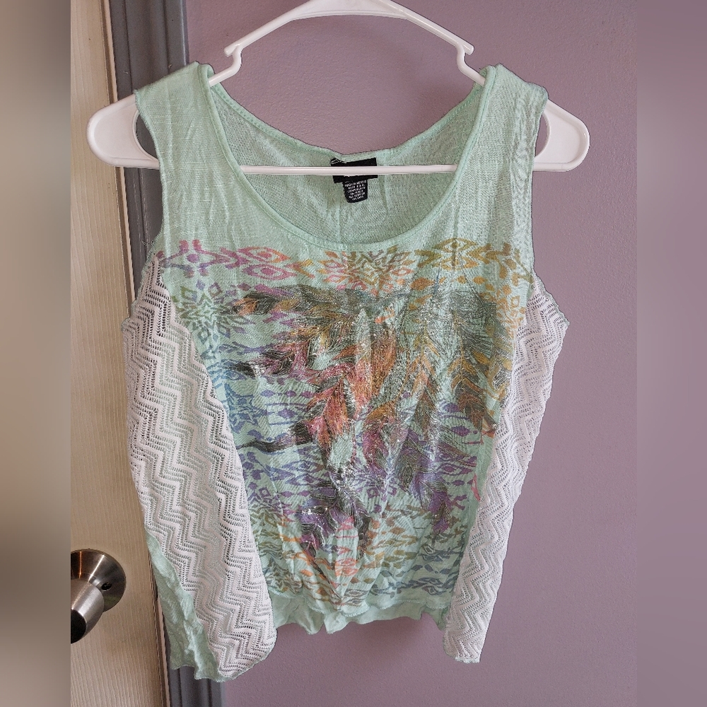 Rue 21 Womens Medium Lace Sides